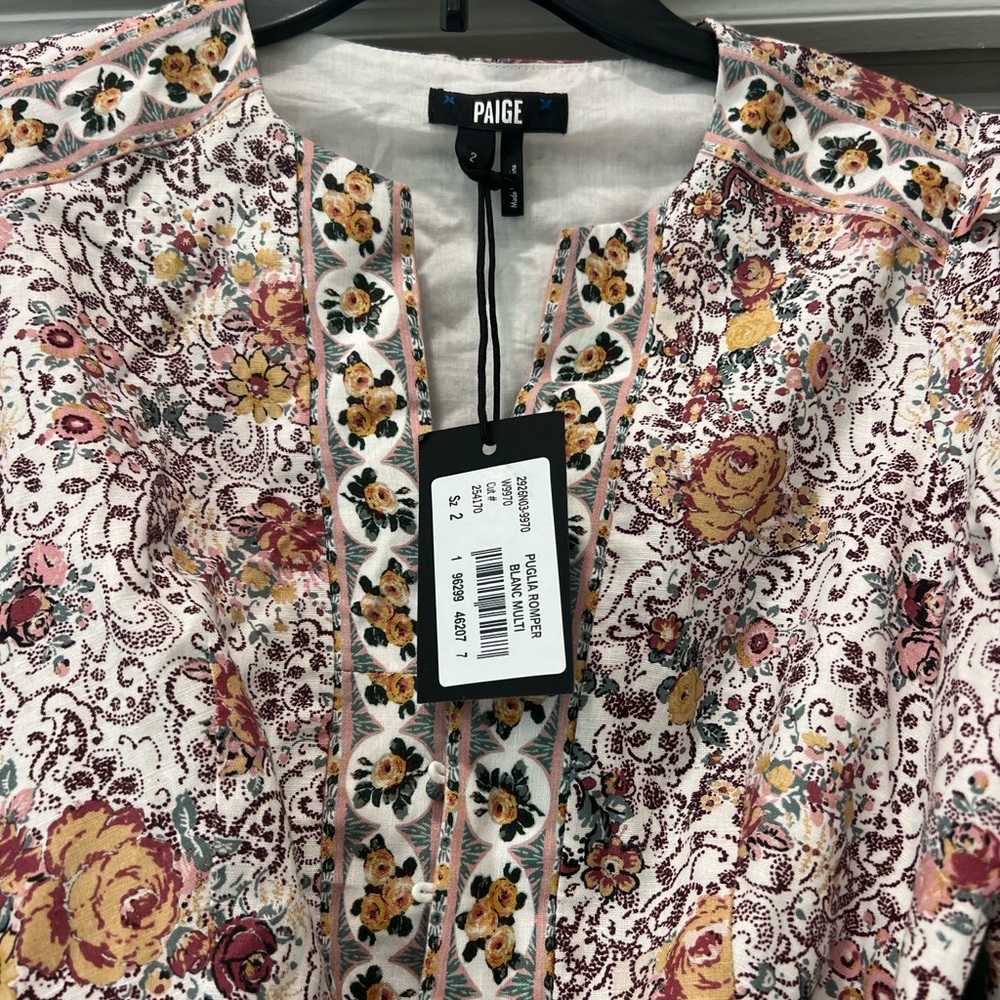 PAIGE Multicolor Floral Top